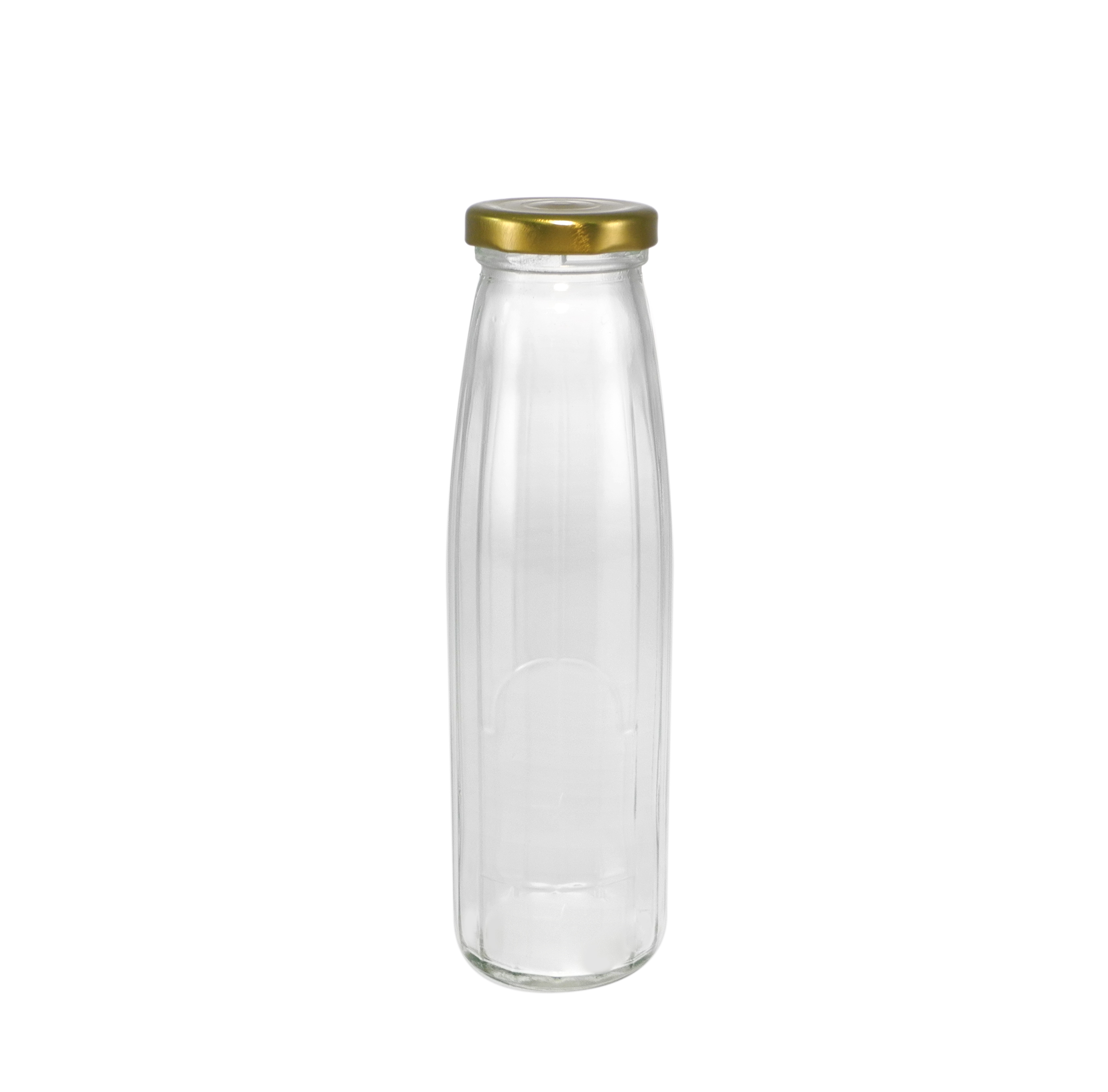 Polished Relief Design, with A Golden Lid, High-boron-silica Glass Storage Tank YD-STJ-131