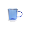 Colorful Double-layer High-boron-silica Glass Water Cup YD-CPU-106