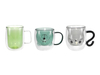 Internal cute-shaped double-layer high-boron-silica glass cup YD-CPI-108