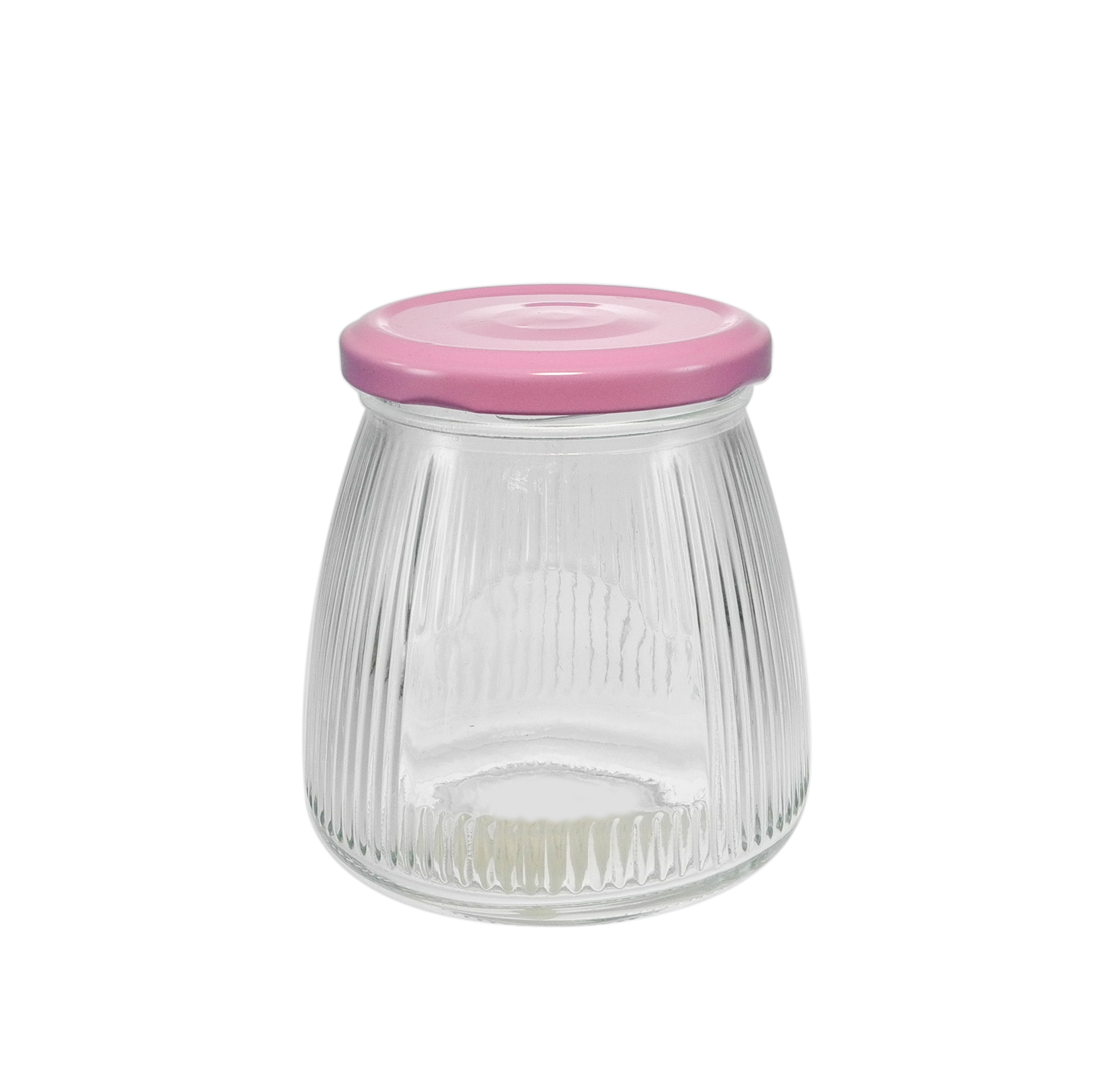 Red And Pink Stainless Steel Lid for High Borosilicate Glass Storage Tank YD-STJ-150