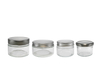 Small-sized Silver Stainless Steel Lid for High Borosilicate Glass Storage Jar YD-STJ-151