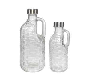 Stainless Steel Lid with High Borosilicate Glass Storage Tank YD-STJ-160