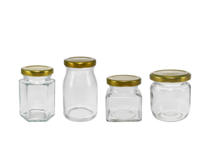 Polished Various-shaped High-boron-silica Glass Storage Jars YD-STJ-120