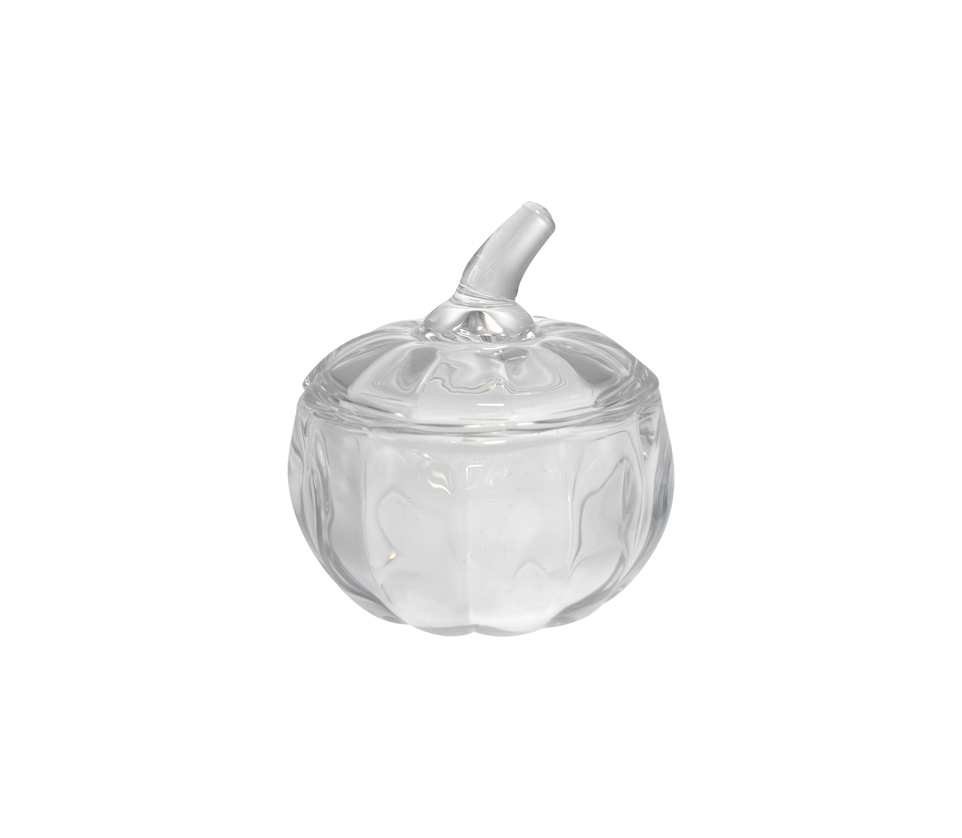 A Pumpkin-shaped Glass Cover Made of High Borosilicate Glass Storage Tank YD-STJ-169