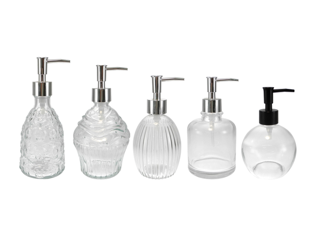 External Relief Silver-pressed Head Bathroom Bottle YD-BC-033