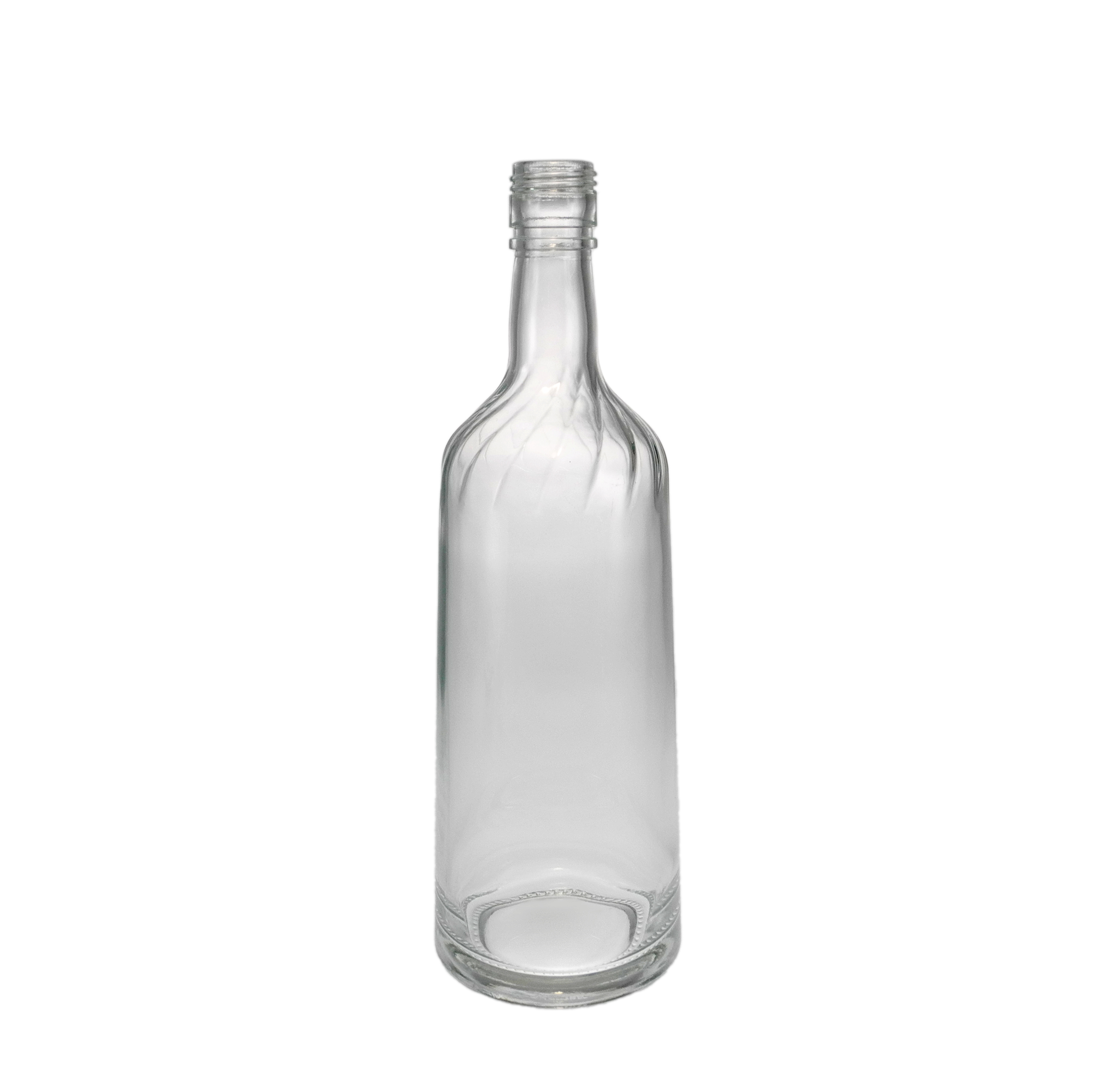Long Cylindrical Transparent Glass Wine Bottle YD-BOW-014
