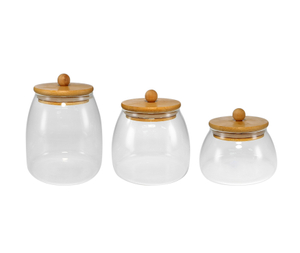 Cylindrical High Borosilicate Glass Storage Tank YD-STJ-087