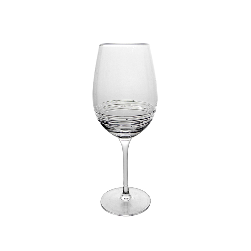 Line Embossed Wine Glass YD-PTC-042