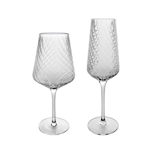 Twill Texture Wine Glass Set YD-PTC-059