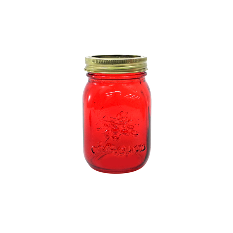Spray-painted Pattern Storage Jar YD-STJ-050