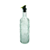 Textured Green Glass Oil Bottle YD-OVB-030