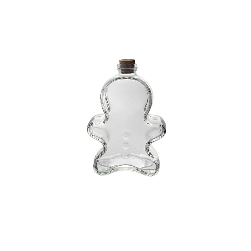 Wooden Stopper Glass Storage Jar YD-STJ-064