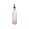 Pink Glass Oil Bottle YD-OVB-027