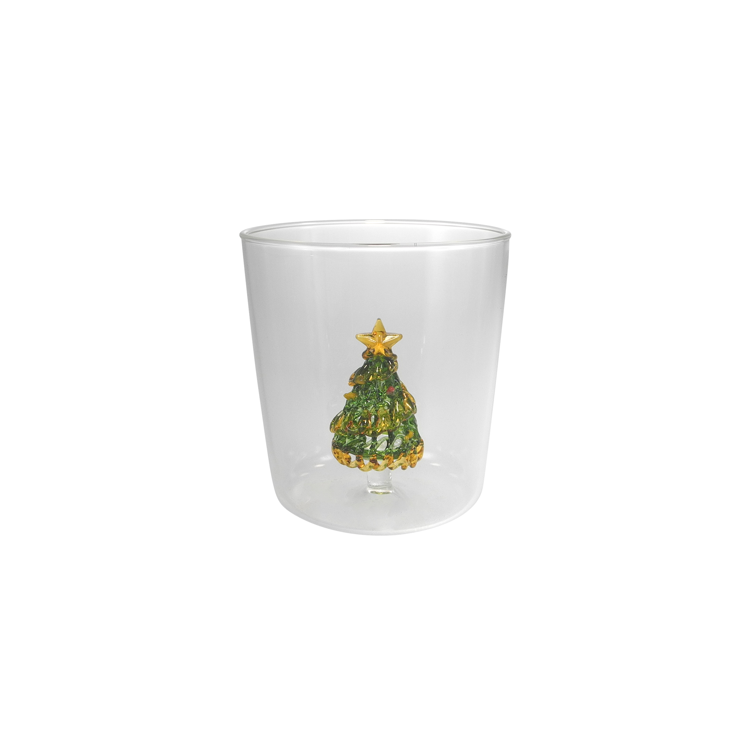 Internal Decorative Glass Cup Made of High Borosilicate Glass YD-CPU-093
