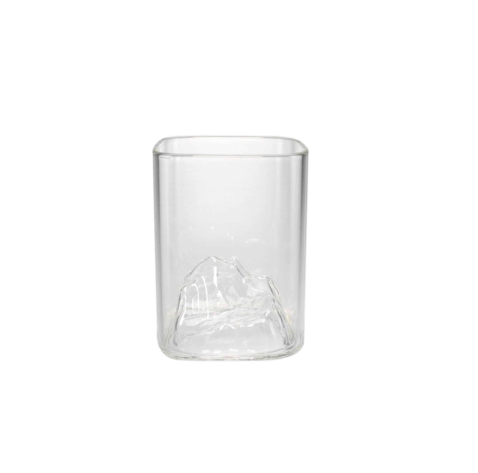 Internal Mountain-shaped High Borosilicate Glass Cup YD-CPU-112