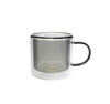 Vertical striped handle glass cup made of high borosilicate glass YD-CPU-109
