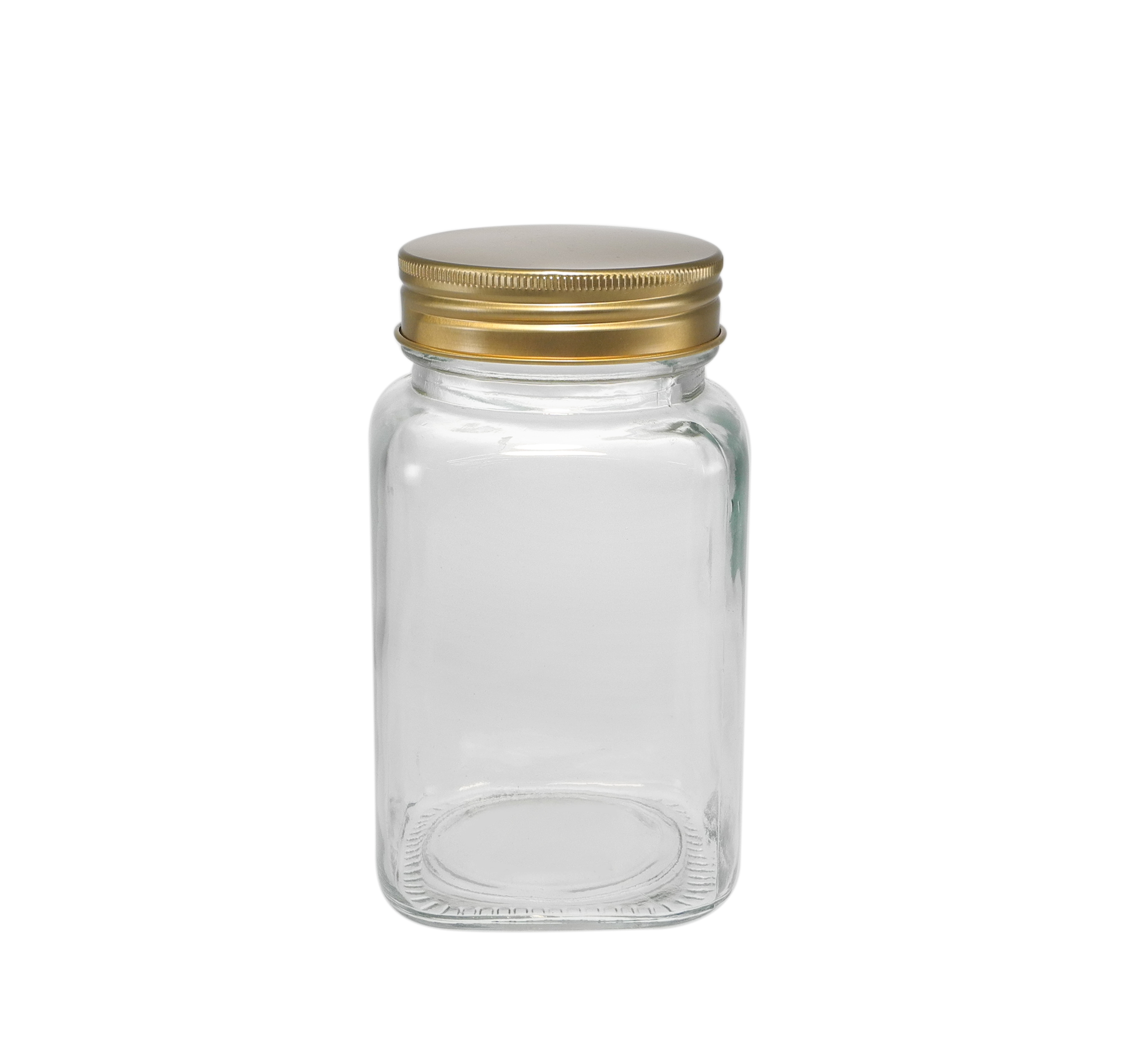 Square Polished Stainless Steel Lid for High Borosilicate Glass Storage Tank YD-STJ-135