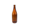 Round Cylindrical Glass Wine Bottle with A Closed Shoulder Section YD-BOW-010