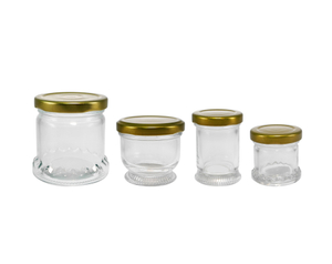 Bottom Patterned High Borosilicate Glass Storage Jar YD-STJ-122