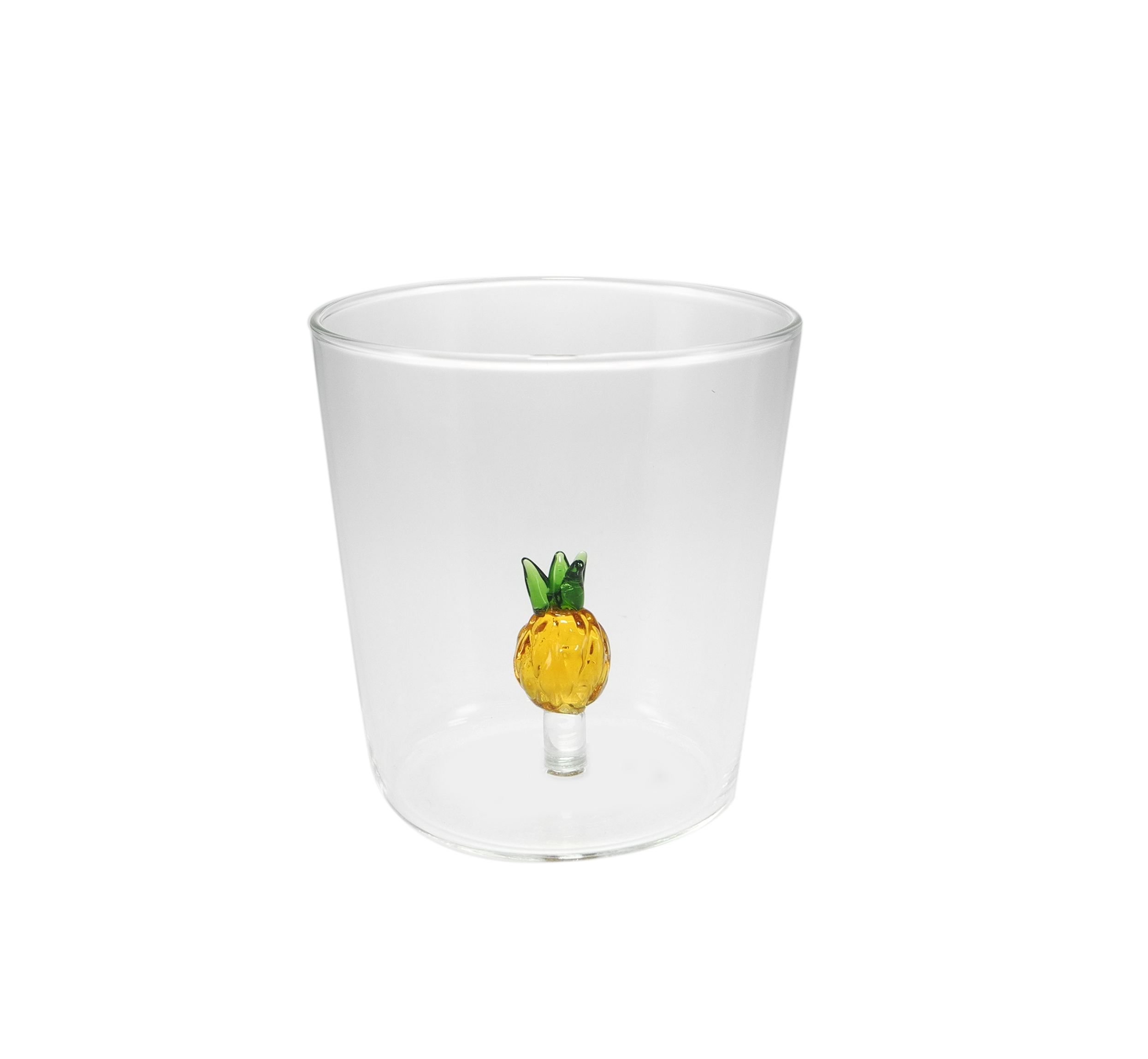 Fruit Decoration Borosilicate Glass Cup YD-CUP-138