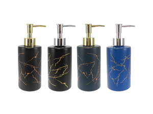 Cylindrical Metal Press-down Head Bathroom Bottle YD-BC-022