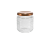 Brown Stainless Steel Lid with High Borosilicate Glass Storage Tank YD-SYJ-177