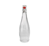 Cylindrical Relief Glass Stopper Bottle YD-BOT-035