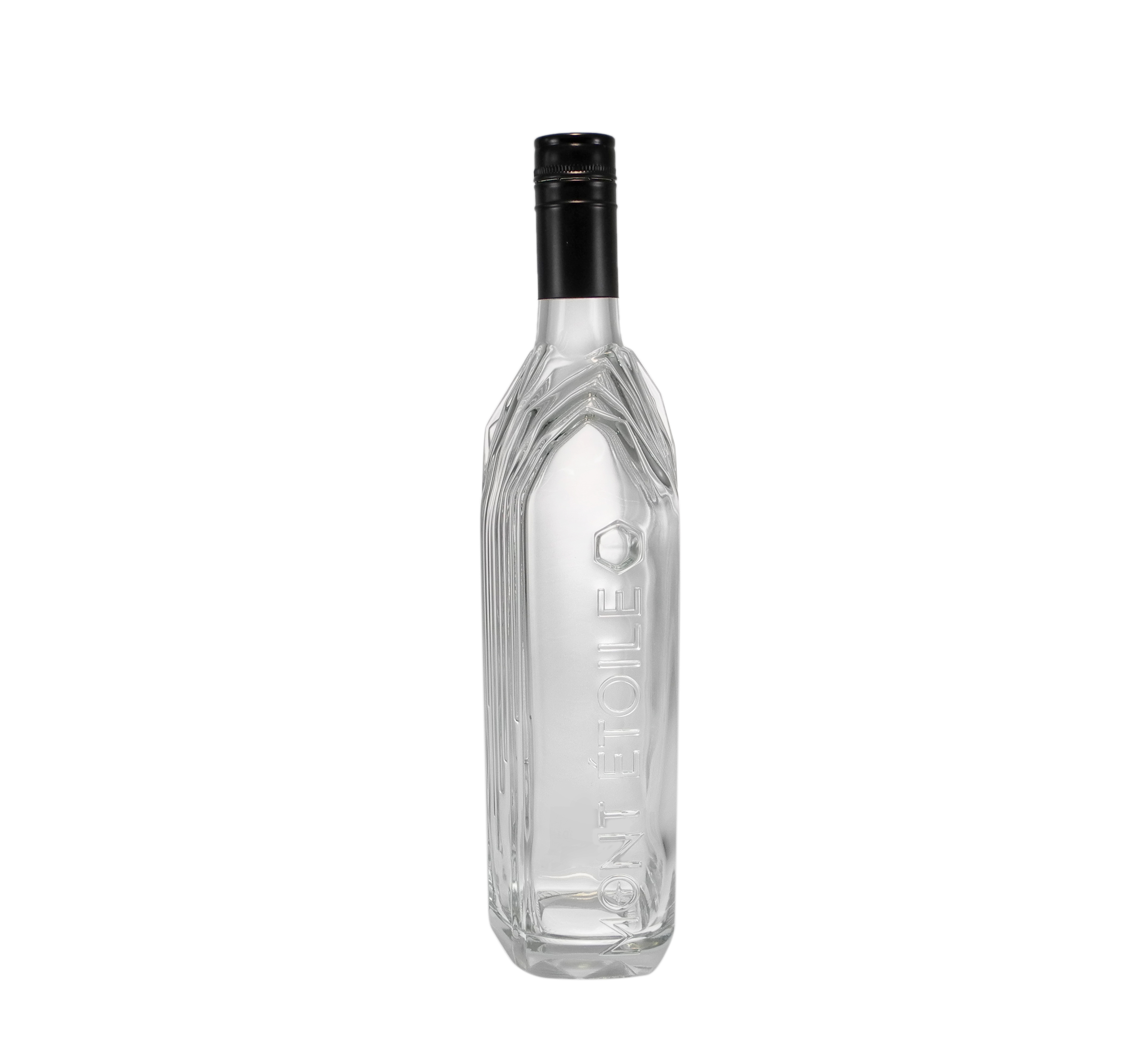 Long Cylindrical Transparent Glass Wine Bottle YD-BOW-014