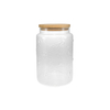 Brogan Embossed Borosilicate Glass Storage Jar YD-STJ-083