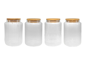 Wooden Lid for High Borosilicate Glass Storage Jar YD-STJ-078