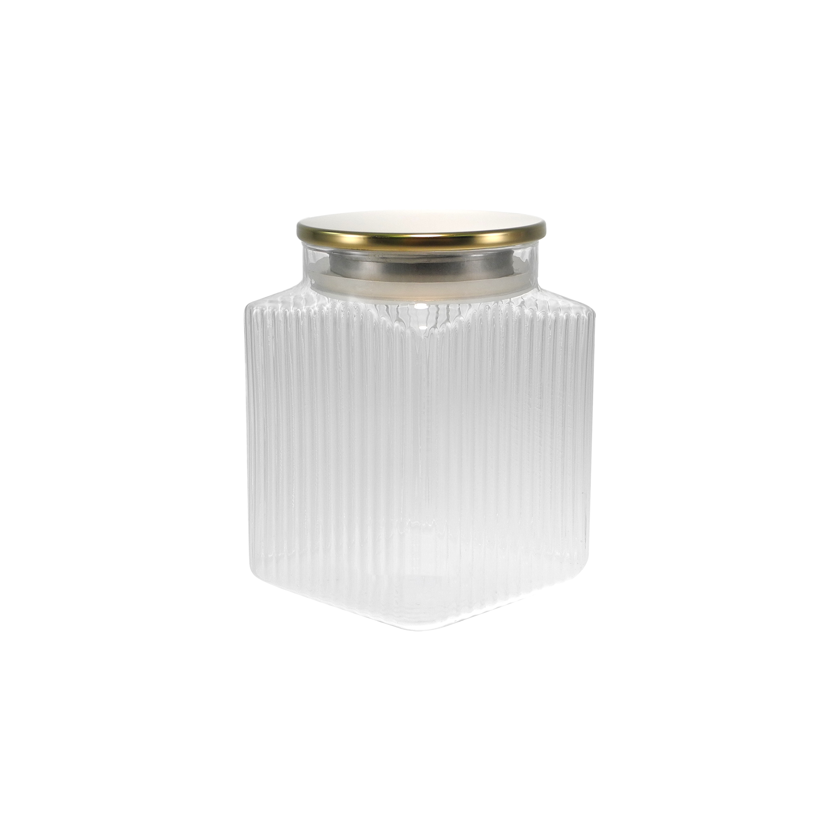 Relief High Borosilicate Glass Storage Jar YD-STJ-080