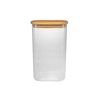 Rectangular Polished High-boron-silica Glass Storage Jar YD-STJ-088