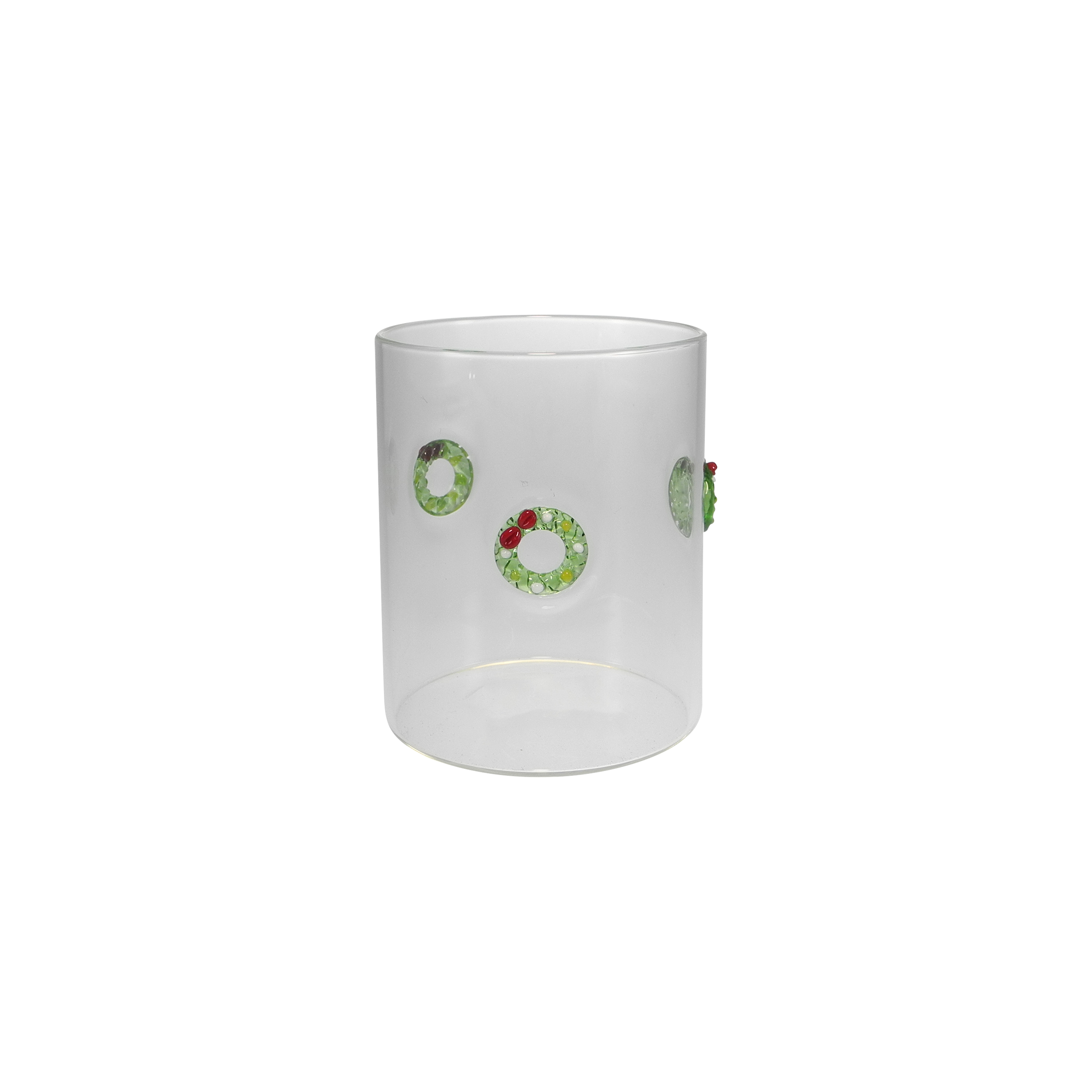 Decorative Laminated Borosilicate Glass Cup YD-CUP-135