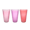 Diamond-patterned Glass Cup YD-CUP-077