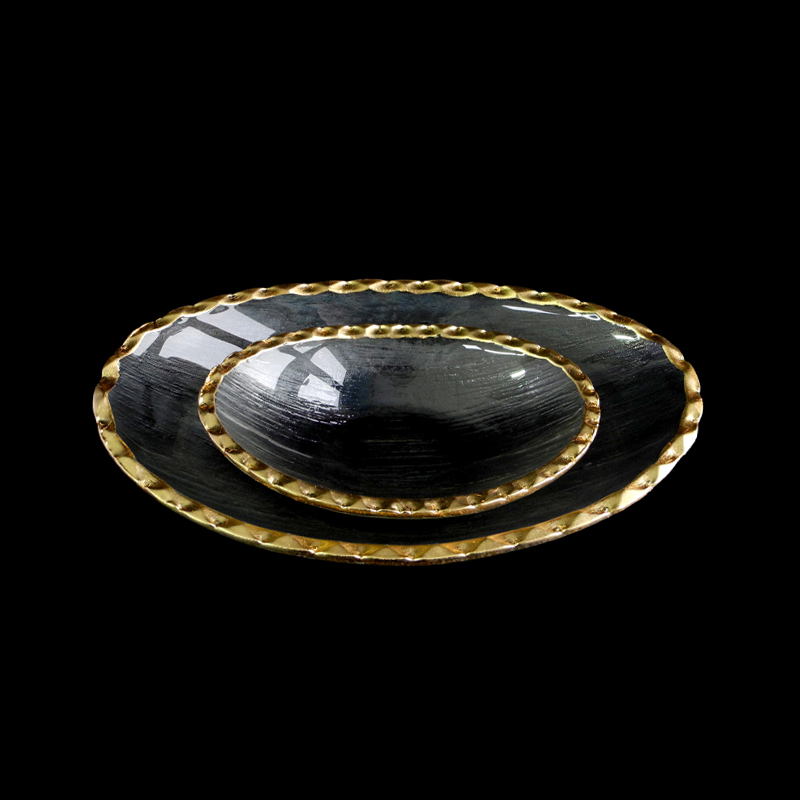 Ingot-shaped Gold-painted Hot Bending Plate YD-HBP-002