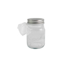 Embossed Glass Storage Jar YD-STJ-036