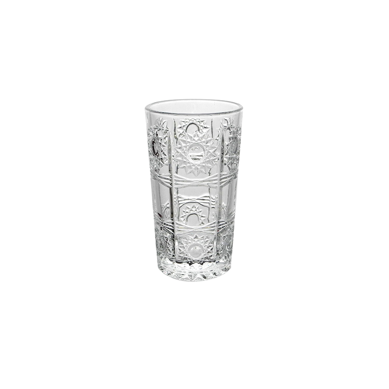 Embossed Pattern Glass Kettle Combination YD-CUP-049