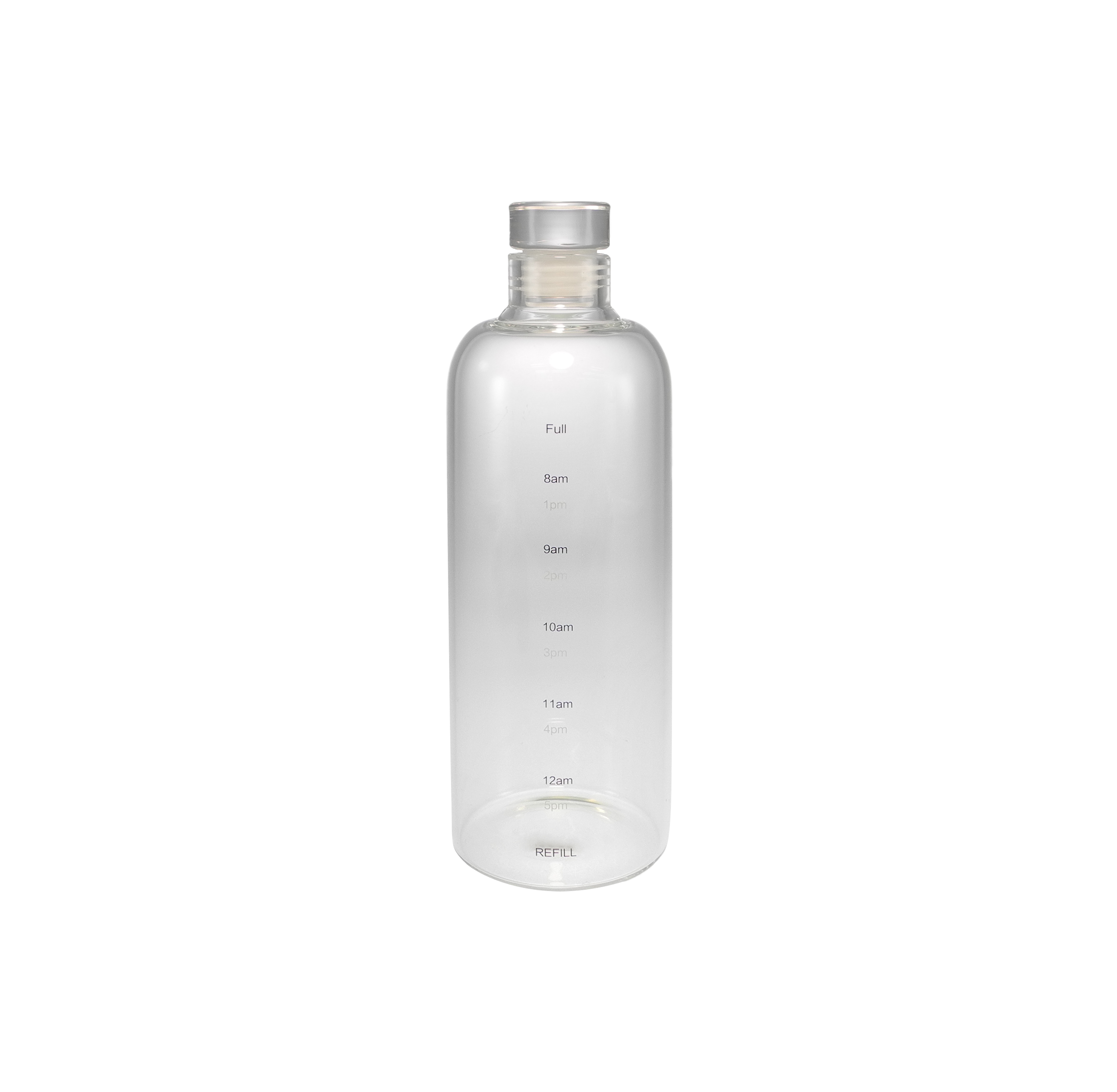 Glass Bottle with Scale Lines YD-BOT-025