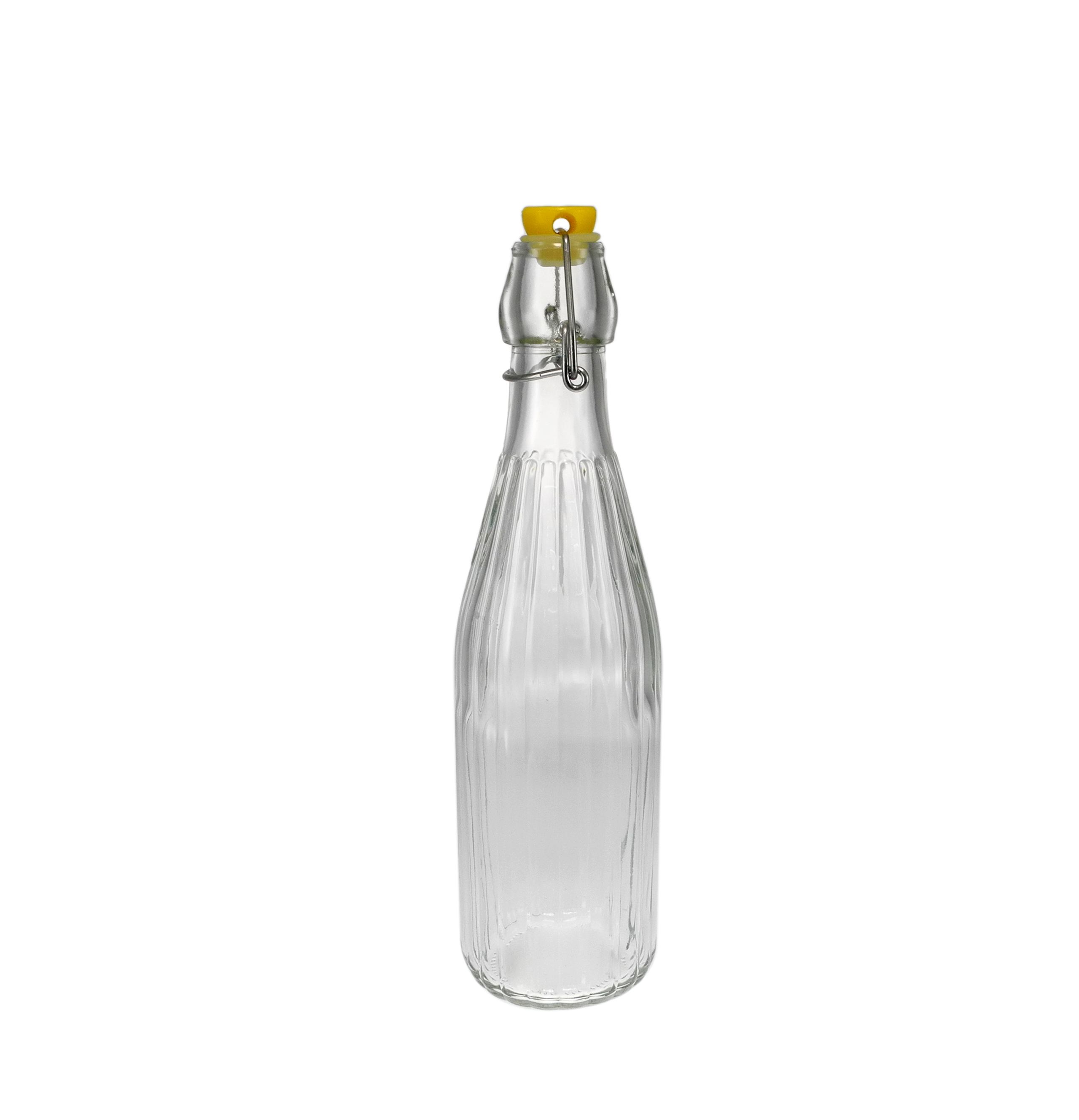 External Relief Glass Stopper Bottle YD-BOT-049