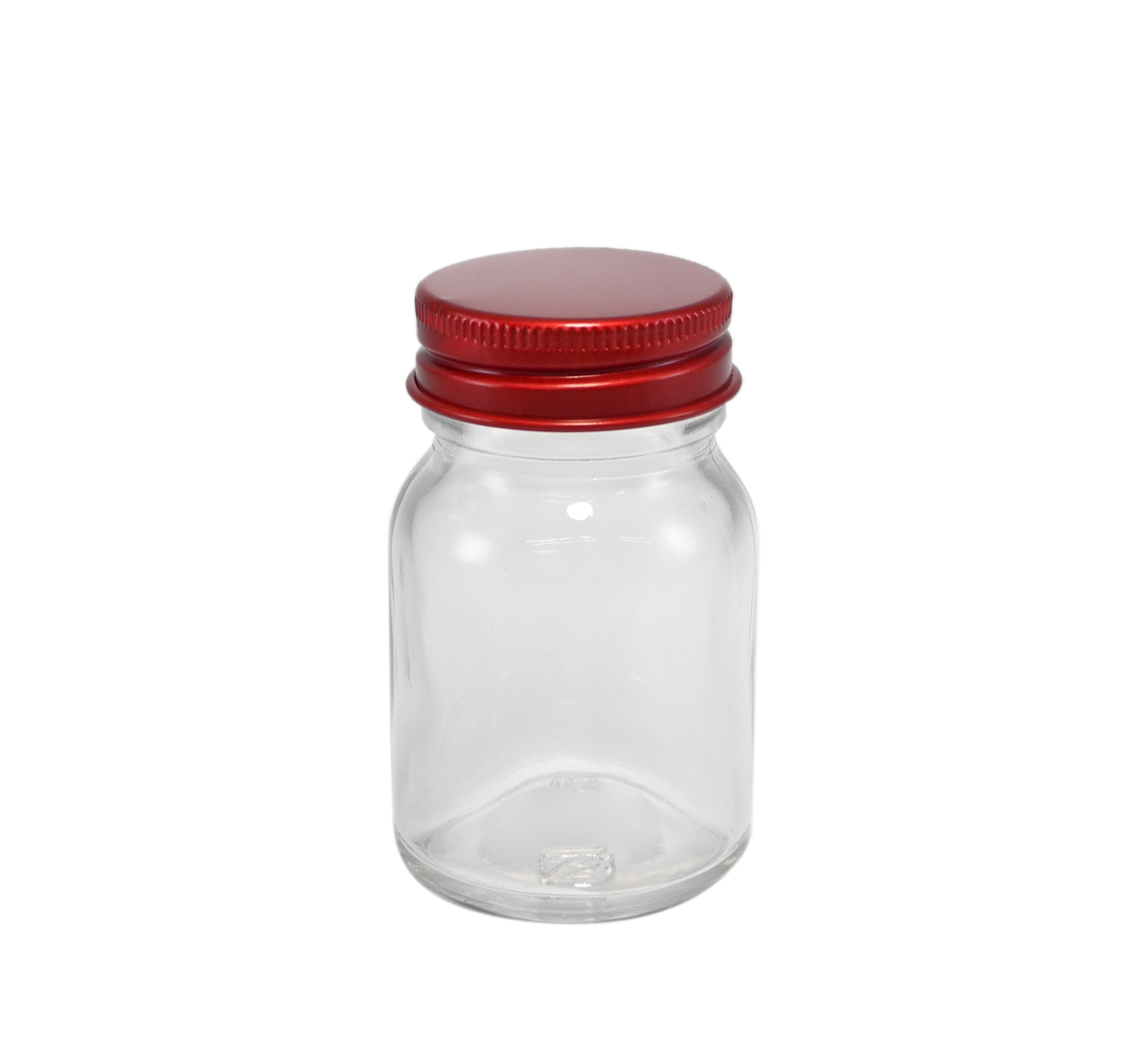 Different Colored Stainless Steel Lids for High Borosilicate Glass Storage Jars YD-STJ-154