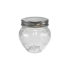 A Strawberry-shaped Silver Stainless Steel Lid for A High-boron-silica Glass Storage Jar YD-STJ-143