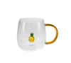 Fruit Decoration Borosilicate Glass Cup YD-CUP-138