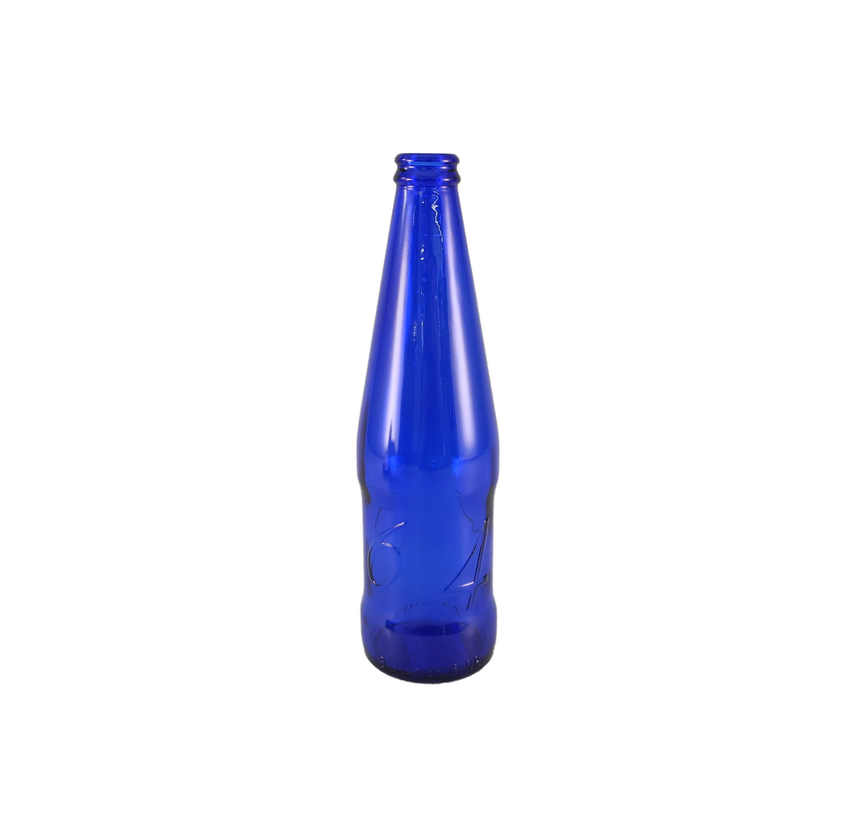 Dark Brown And Blue Glass Bottles YD-BOT-034
