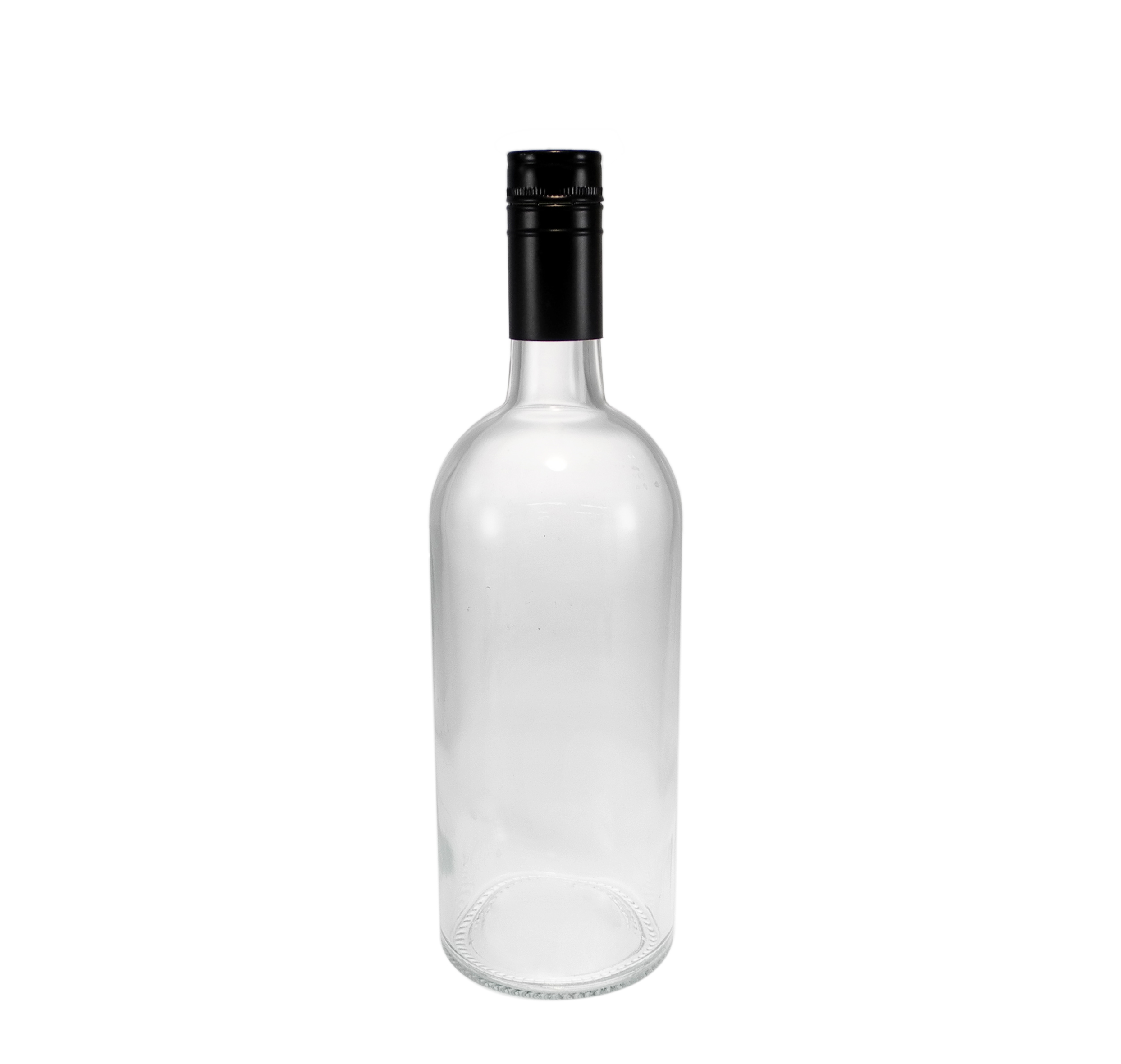 Long Cylindrical Transparent Glass Wine Bottle YD-BOW-014