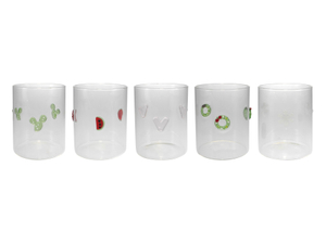 Decorative Laminated Borosilicate Glass Cup YD-CUP-135