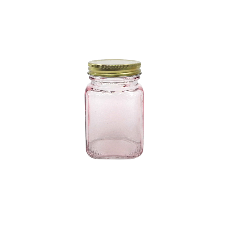 Square Spray-painted Storage Jar YD-STJ-051