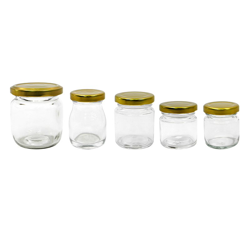 Exposed Material Gold-covered Storage Jar YD-STJ-055