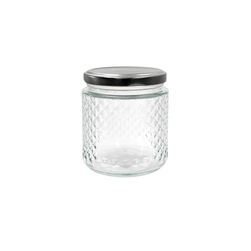Diamond-patterned Storage Jar YD-STJ-058