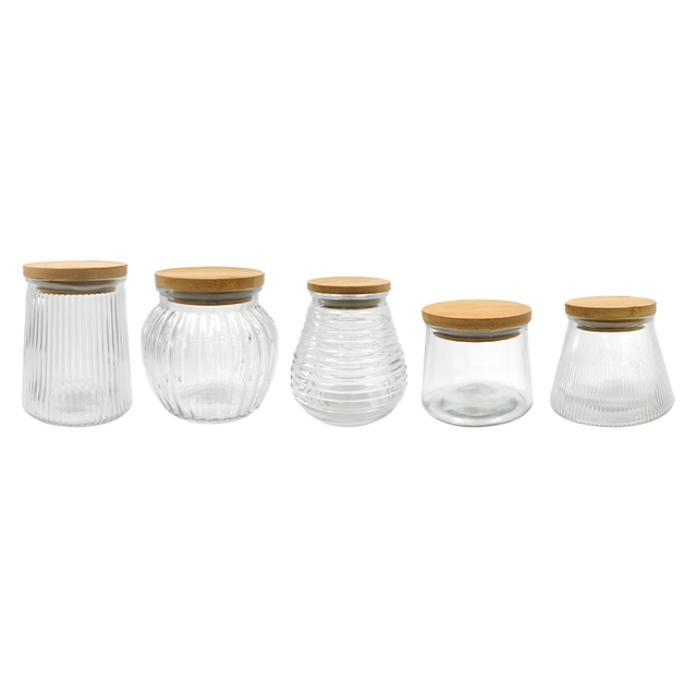Small Storage Jar with Wooden Cover YD-STJ-066