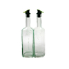 Green Grouped Glass Oil Bottles YD-OVB-031